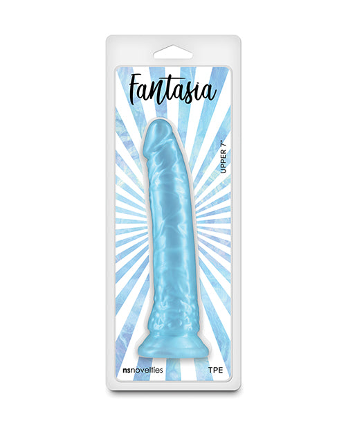 Ns novelties inc. Fantasia Upper Dildo, 7" Turquoise TPE