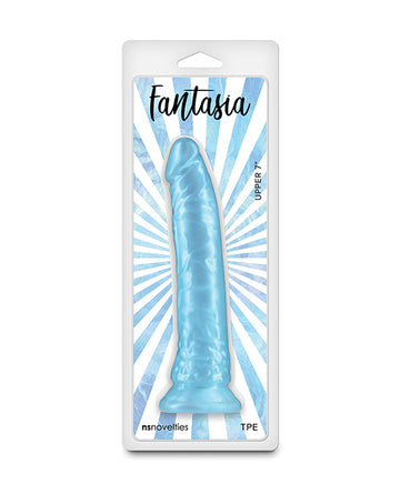 Ns novelties inc. Fantasia Upper Dildo, 7" Turquoise TPE