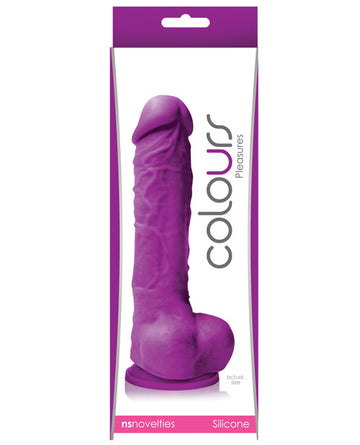 NS Novelties NSN-0405-15 Dildo w/Suction Cup, Silicone, 5+ Inches