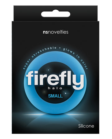 NS Novelties NSN-0473-27 Firefly Halo Small Cockring, Blue