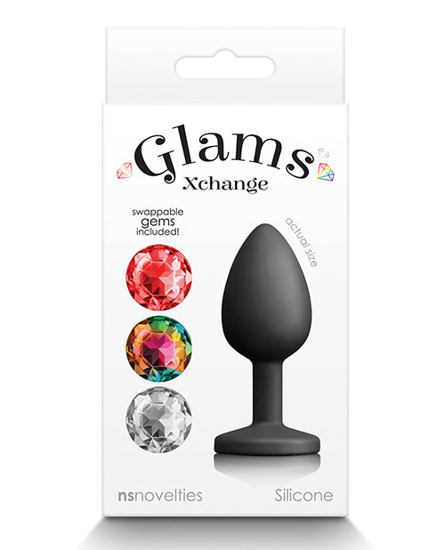 NS Novelties NSN-0514-33 Glams Xchange Round Gem, Small, Vibrating