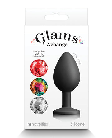 NS Novelties NSN-0514-43 Glams Xchange Round Gem (Medium) - Vibrating