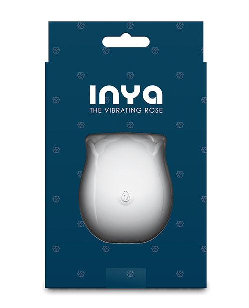 NS Novelties INYA The Vibrating Rose - Glow Silicone Stimulator