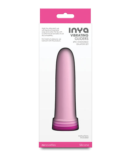 NS Novelties INYA Vibrating Gliders Set, Pink