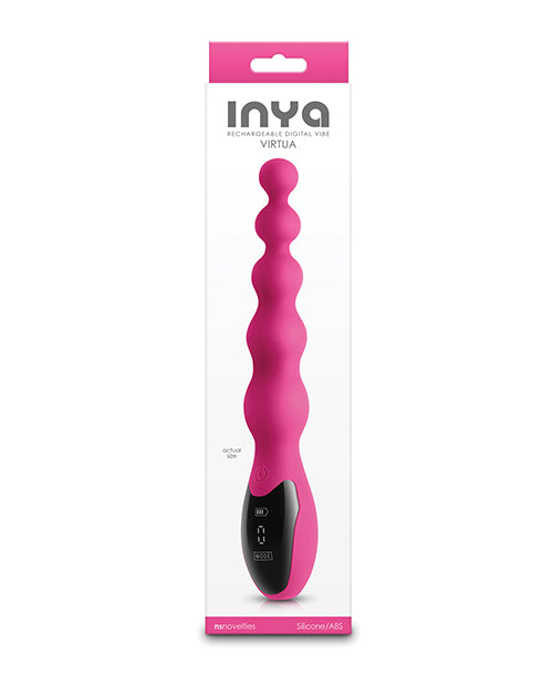 Ns novelties inc. INYA Virtua Digital Beaded Anal Vibrator, Pink