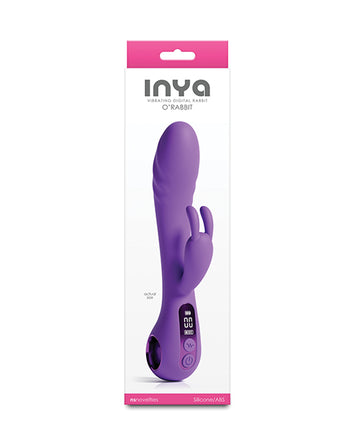 NS Novelties INYA O'Rabbit Digital Rabbit Vibrator, Purple