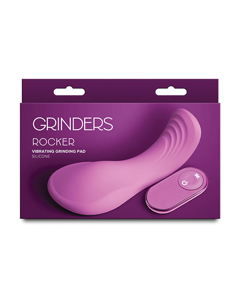 NS Novelties Grinders Rocker Vibrating Pad, Pink – Rechargeable with Remote