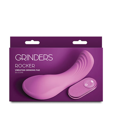 NS Novelties Grinders Rocker Vibrating Pad, Pink – Rechargeable with Remote