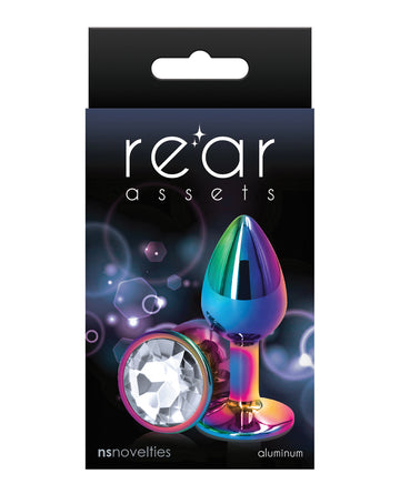 NS Novelties NSN-0960-11 Clear Aluminum Anal Toy, Chrome-Plated