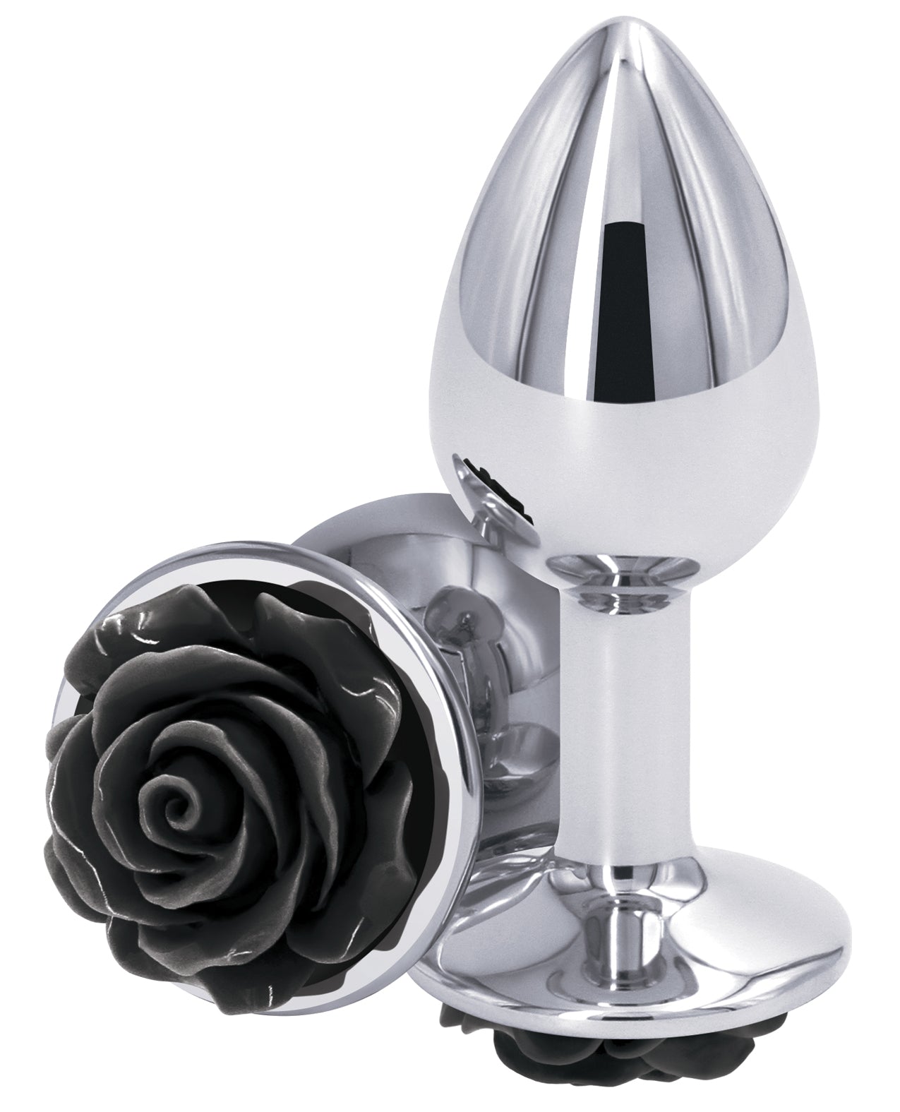 NS Novelties NSN-0965-13 Rear Assets Small, Black Aluminum Anal Toy