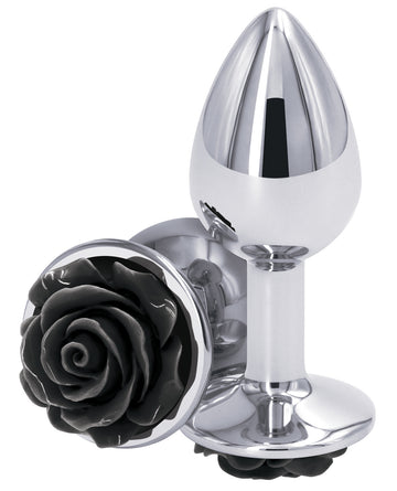 NS Novelties NSN-0965-13 Rear Assets Small, Black Aluminum Anal Toy