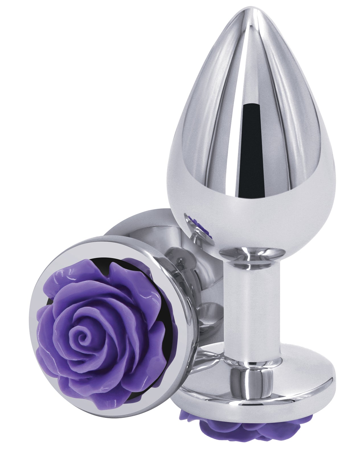 NS Novelties NSN-0965-25 Rear Assets Medium, Purple Aluminum