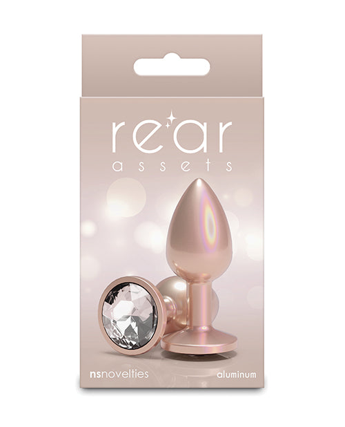 NS Novelties NSN-0968-06 Champagne Colored Iridescent Aluminum Anal Toy