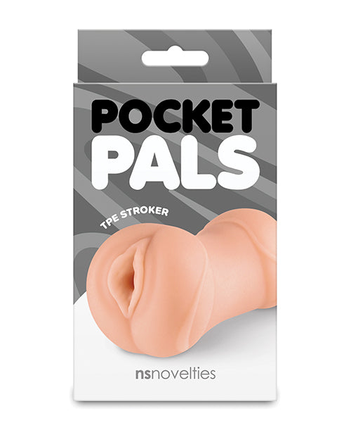 NS Novelties NSN-1020-02 Pocket Pals Vagina Stroker, Tan TPE