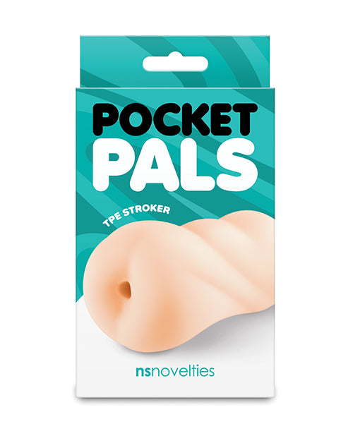 NS Novelties NSN-1020-11 Pocket Pals Anal Stroker, White TPE