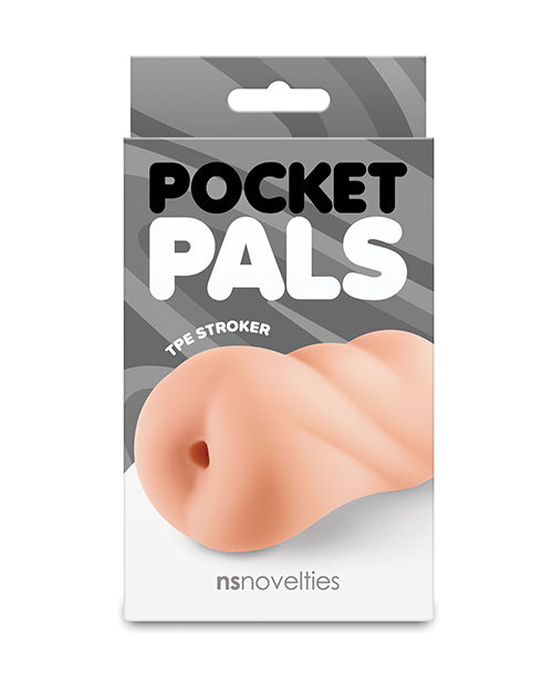 NS Novelties NSN-1020-12 Pocket Pals Anal Stroker, Tan TPE