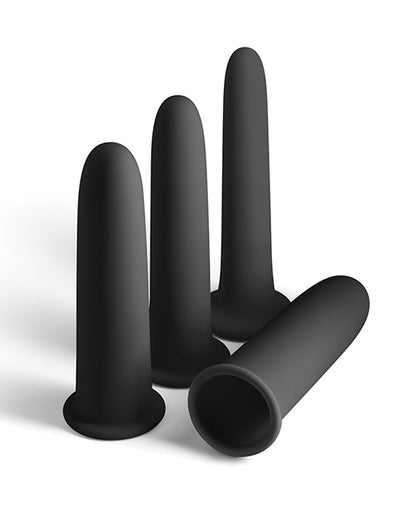 NS Novelties Renegade Vibrating Dilator Set, Black