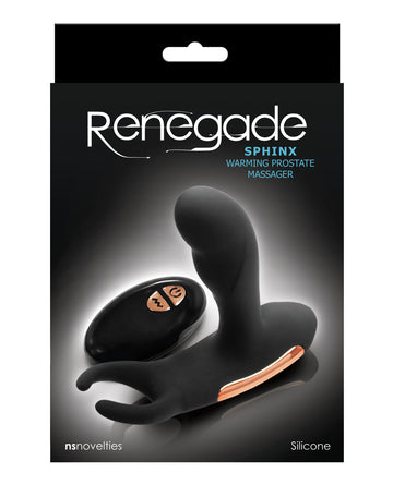 NS Novelties Renegade Sphinx Warming Prostate Massager with Remote
