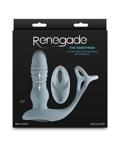 NS Novelties Renegade The Handyman Cock Ring & Prostate Massager with Remote