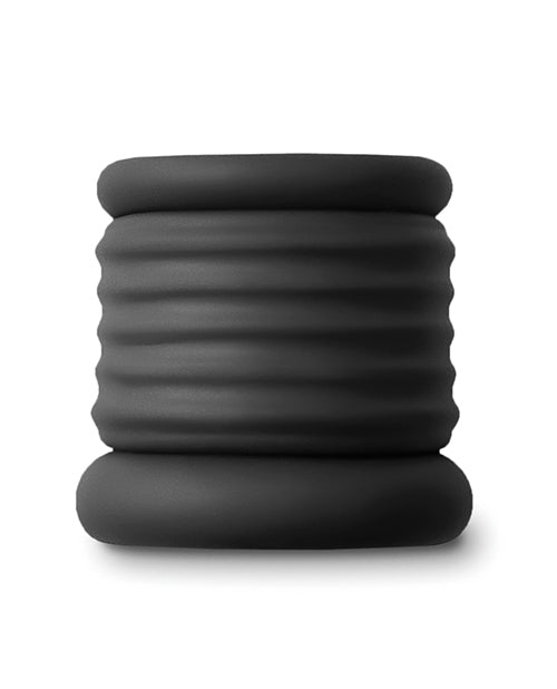 NS Novelties Renegade Buster Silicone Ball Stretcher, Black