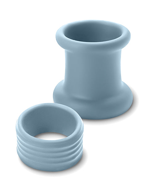 NS Novelties Renegade Buster Silicone Ball Stretcher, Gray