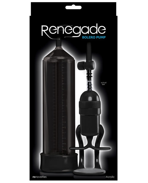 NS Novelties NSN-1122-13 Renegade Bolero Penis Pump, 9-Inch, Vibrating