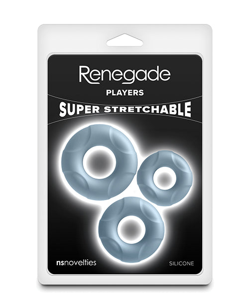 NS Novelties Renegade Players Silicone Adult Accessory, Gray