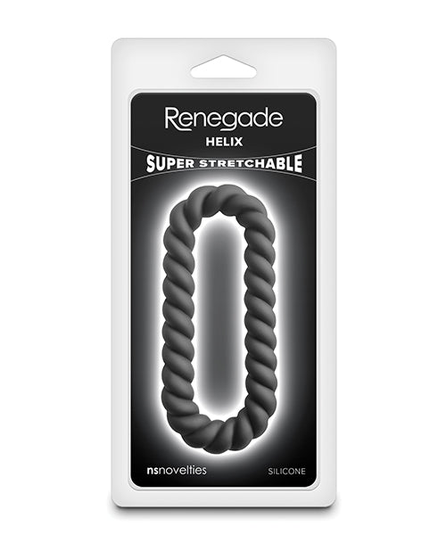 NS Novelties Renegade Helix Silicone Accessory - Black
