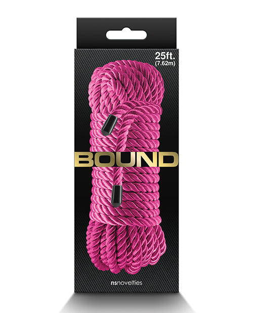 NS Novelties NSN-1300-04 Bound Rope, Pink, 25 Feet