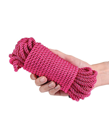 NS Novelties Bound 50 ft. Pink Polyester Roleplay Rope
