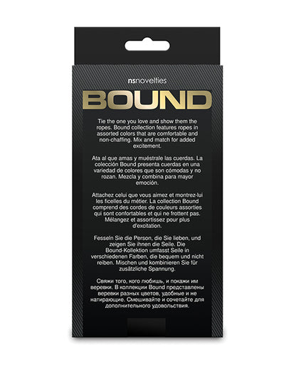 NS Novelties Bound 50 ft. Pink Polyester Roleplay Rope