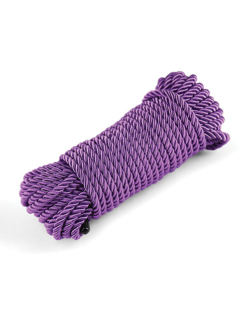 NS Novelties Bound Purple Polyester Rope, 50 ft.