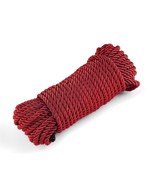 NS Novelties Bound 50 ft. Red Polyester Roleplay Rope