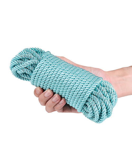 NS Novelties Bound Green Polyester Rope, 50 ft.