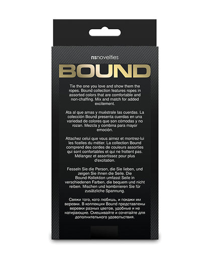 NS Novelties Bound Green Polyester Rope, 50 ft.
