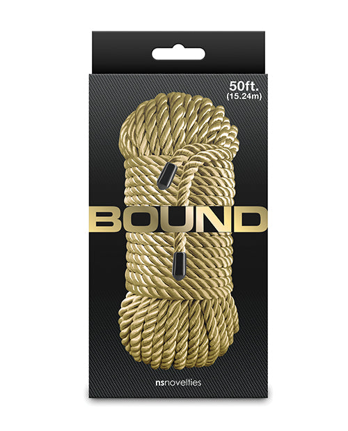 NS Novelties Bound 50 ft. Gold Polyester Rope