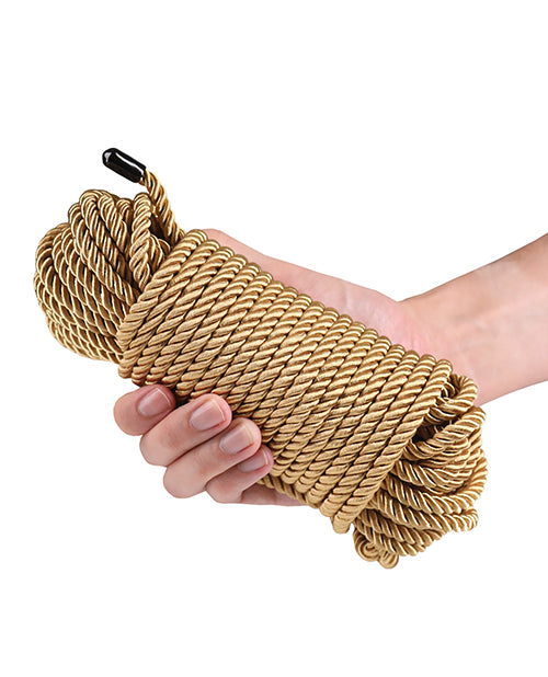 NS Novelties Bound 50 ft. Gold Polyester Rope