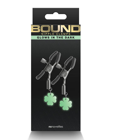 NS Novelties NSN-1302-04 Bound G4 Gunmetal Nipple Clamps