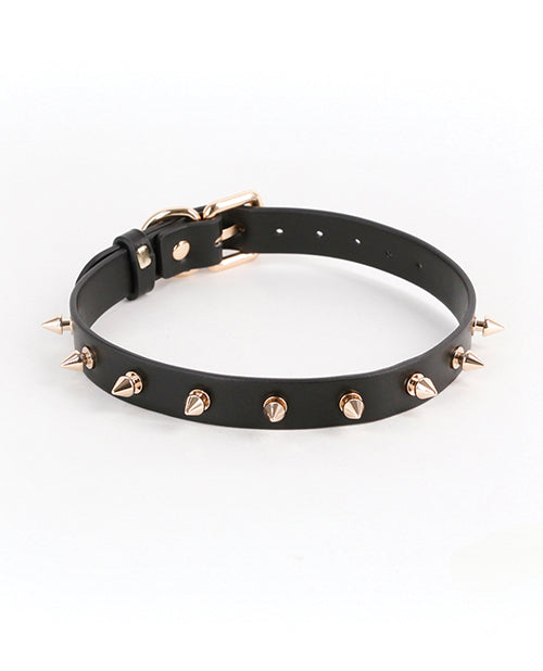 Ns Novelties Medusa Collar, Black, Adjustable Fit