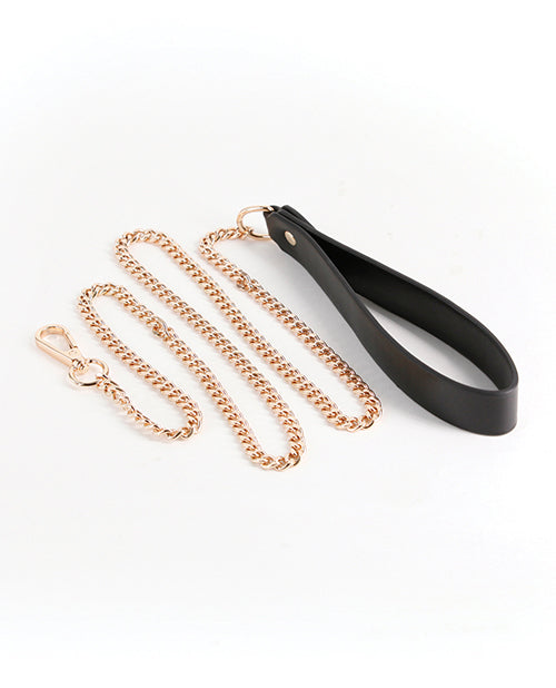 Ns novelties inc. Fetish & Fashion Nyx Leash, Black, Nickel-Free Hardware