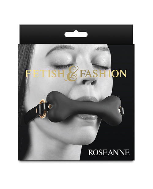 NS Novelties Fetish & Fashion Roseanne Ball Gag, Black