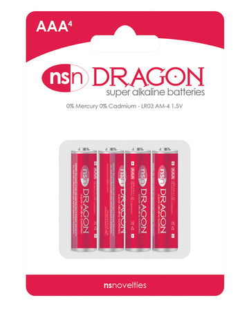 NS Novelties NSN-2010-20 Dragon Alkaline AAA Batteries