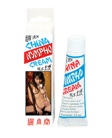 Nasstoys 0202 China Nympho Cream, 0.5 oz Clitoral & Vulva Stimulating