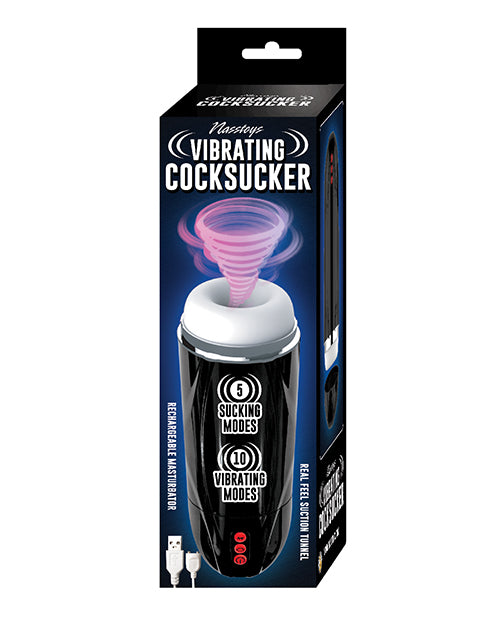 Nasstoys 3060-2 Vibrating Cocksucker, Black, 5 Sucking, 10 Vibration