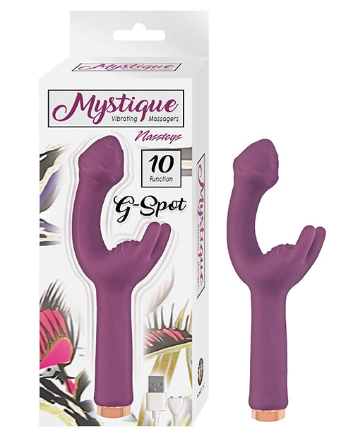 Nasstoys Mystique Dual Motor G-Spot Vibrator, 10 Functions, Rechargeable Magenta