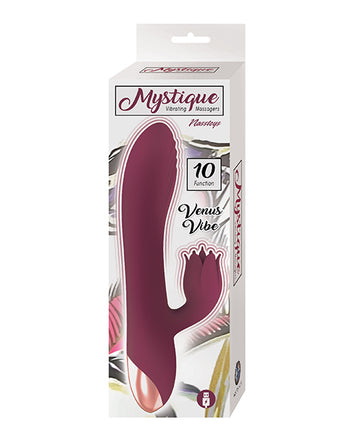 Nasstoys Mystique Venus Vibe, Rechargeable Dual Motor Vibrator with 10 Functions