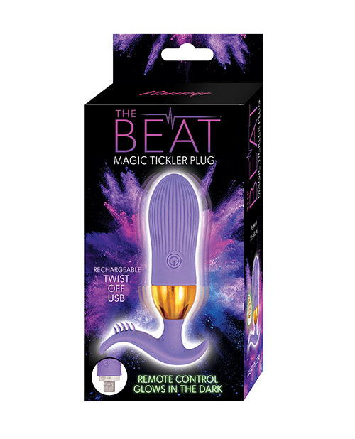 Nasstoys Beat Magic Tickler Plug, Remote-Controlled - Purple