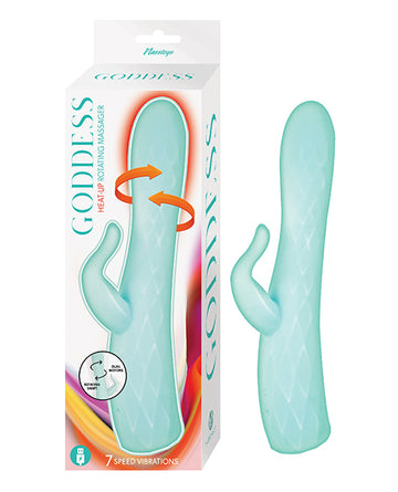 Nasstoys Goddess Heat-Up Rotating Vibrator, Aqua
