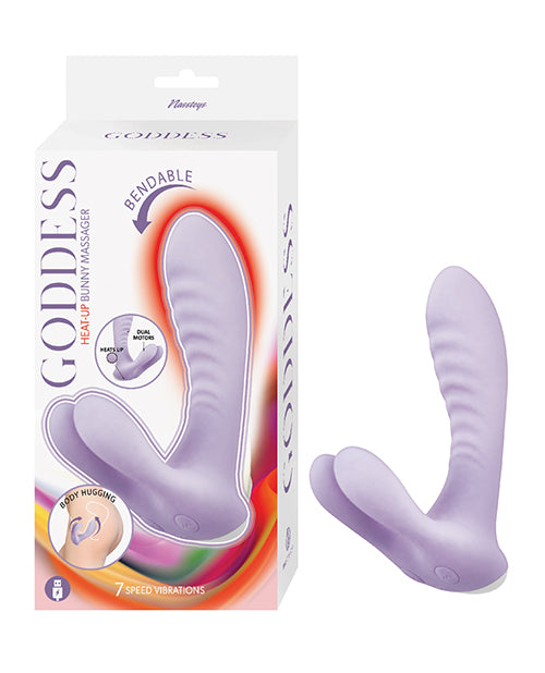 Nasstoys Goddess Heat-up Bunny Vibrator, Lavender, USB Rechargeable