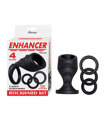 Nasstoys 3204 Enhancer Rockhard 4 In One Kit, Silicone